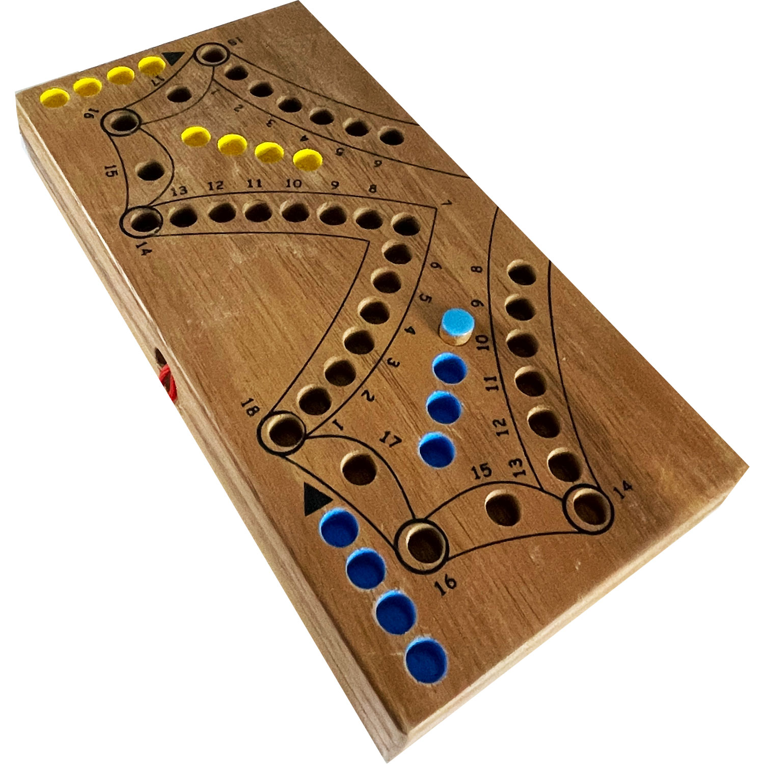Production of games or wooden elements for games